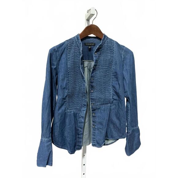 Banana Republic Tops - Banana Republic Women's Denim Classic Casual Shirt XS